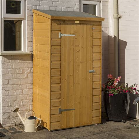 But you can always dial up the style by choosing a small tool shed that blends seamlessly with the aesthetic of your yard. . Narrow sheds for sale